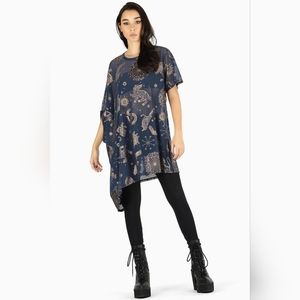 MAGIC SKY SHEER SUPER DRAPE TOP